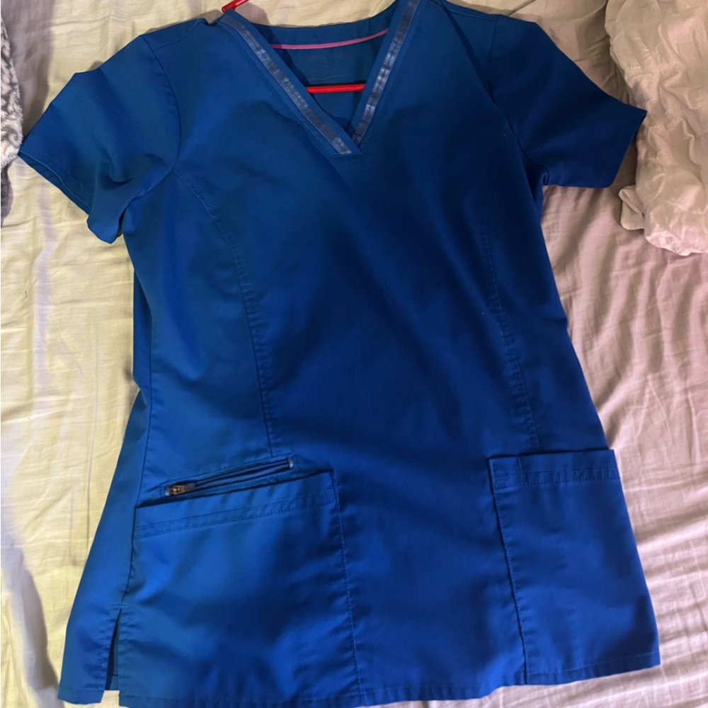 Healing hand scrub top